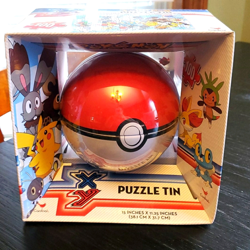 NEW! Pokémon Puzzle Tin